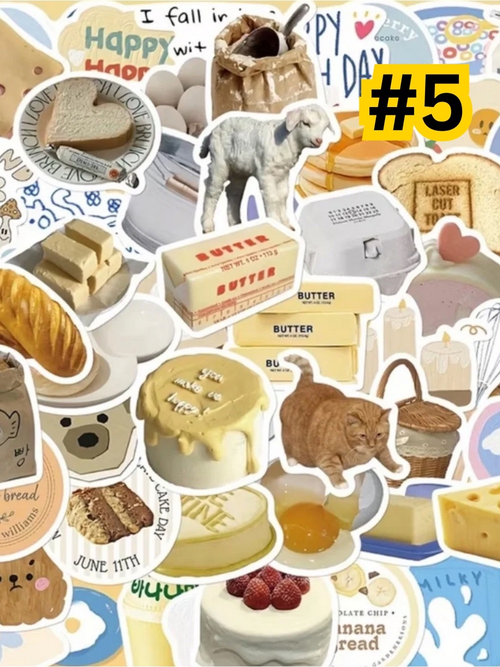 Aesthetic Sticker Collection Quantity 50 - No Repeats! Choose Designs! - Picture 7 of 10
